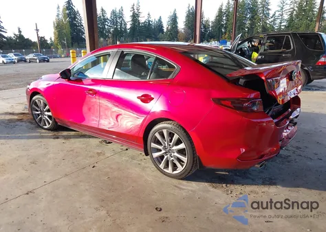 2021 Mazda Mazda3 Preferred из США, поврежденный, VIN 3MZBPACL0MM203809